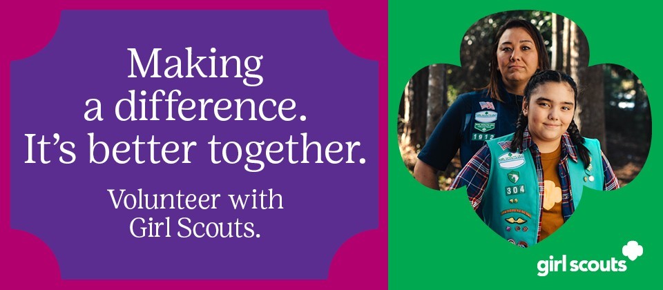 Help her unleash it at Girl Scouts Help her unleash it at Girl Scouts