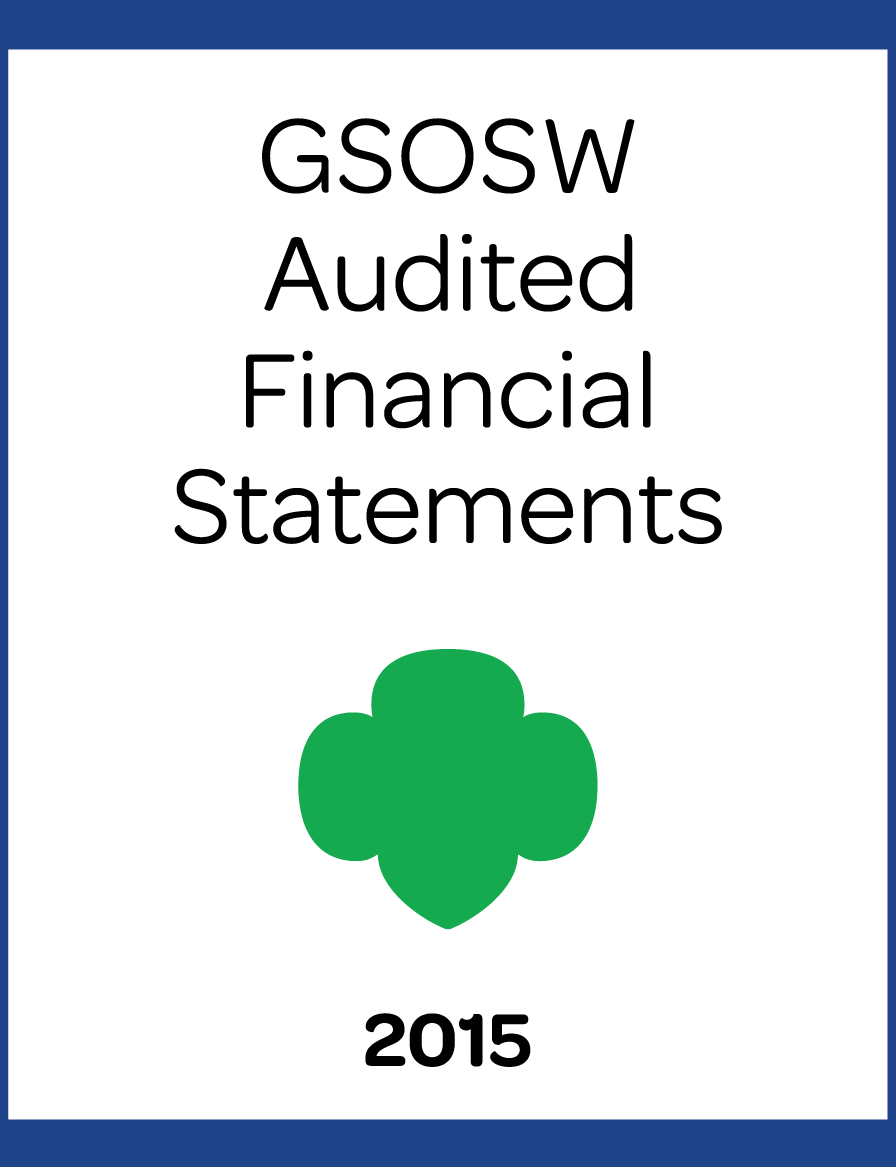2015 GSOSW Audited Financial Statements
