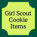 Girl Scout Cookie Items