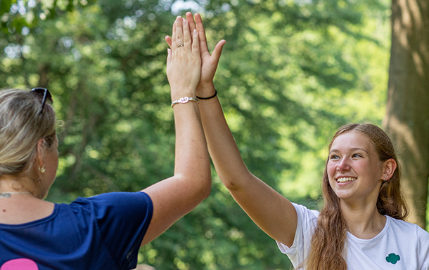 Register as a Girl Scout Volunteer